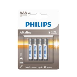 Philips Alkalin 4lü İnce Pil 