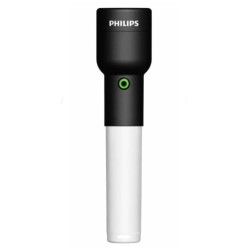 Philips LED El Feneri 300 Lümen Ipx4 Suya Dayanıklı 4 Işık Modlu - SFL5001/62 - Şarjlı El Feneri